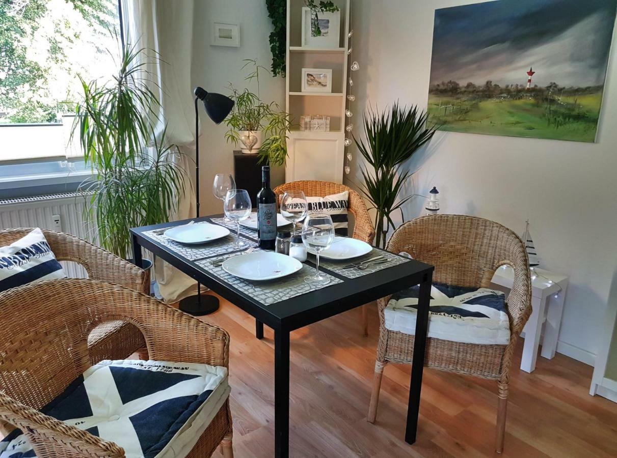 Charmante Ferienwohnung 3 Zimmer Kueche Bad Zentrale Lage Hagen im Bremischen Ngoại thất bức ảnh